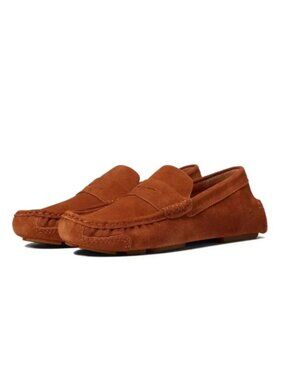 Gentle Souls Mateo Driver Penny Loafer Luggage 9.5
